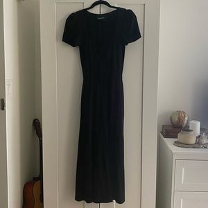 Black Midi Reformation Dress